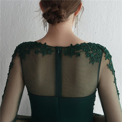 Embroidered Rhinestone Lace Fishtail Maxi Dress