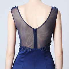 Beaded Fishtail Evening Gown