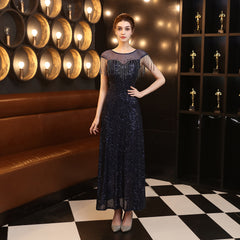 Sequined Fishtail Maxi Dress