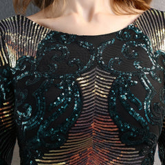 Elegant Crew Neck Bodycon Dress