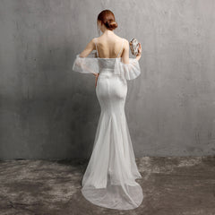 Sequined Fishtail Maxi Dress