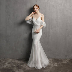 Sequined Fishtail Maxi Dress