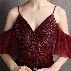 Sequined Fishtail Maxi Dress