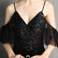 Sequined Fishtail Maxi Dress