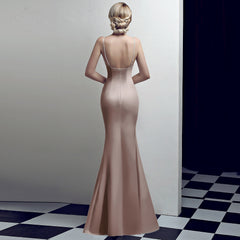 Sequined Fishtail Maxi Dress