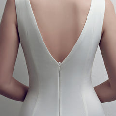 Rhinestone Cutout Fishtail Maxi Dress