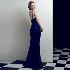 Sequined Fishtail Maxi Dress