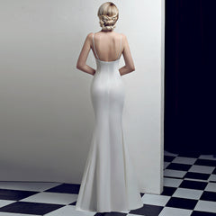 Sequined Fishtail Maxi Dress