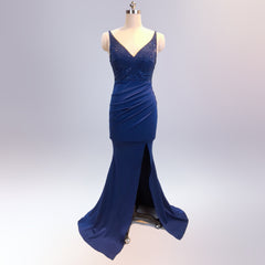 Sequined Fishtail Maxi Dress