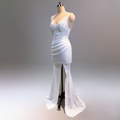 Sequined Fishtail Maxi Dress