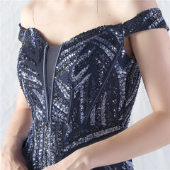 Off-Shoulder Corset Maxi Dress