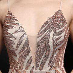 Sequined Fishtail Dress