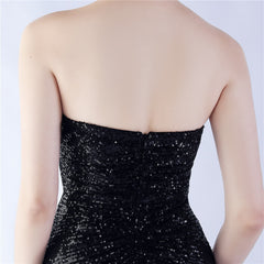 Sequined Sweetheart Maxi Dress