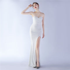 Sequined Sweetheart Maxi Dress