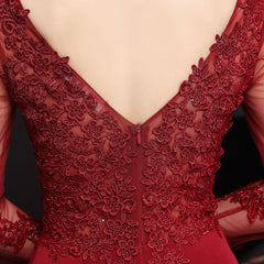 Elegant Lace Diamond Fishtail Dress