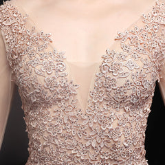 Elegant Lace Diamond Fishtail Dress