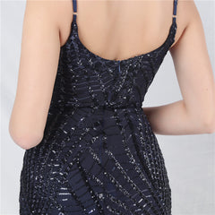 Sequined Split Maxi Dress