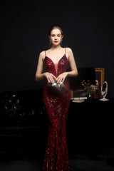 Sequined Fishtail Dress