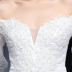 Lace Rhinestone Fishtail Maxi Dress