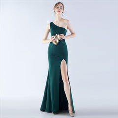 One-Shoulder Maxi Dress