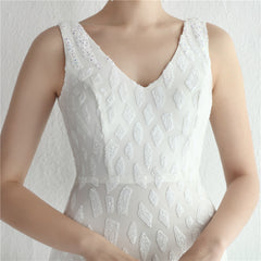 Sequined Fishtail Maxi Dress