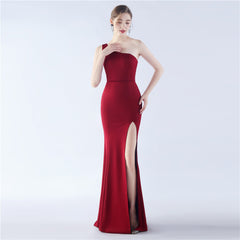 One-Shoulder Maxi Dress