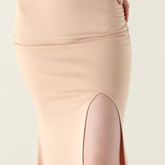 Beaded Cutout Maxi Dress