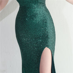 Crisscross Backless Sequined Maxi Dress