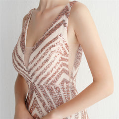 Sequin Fishtail Maxi Dress