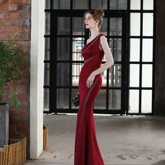 One-Shoulder Fishtail Dress