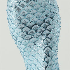 Sequined Fishtail Maxi Dress