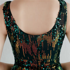 Sequined Split Maxi Dress