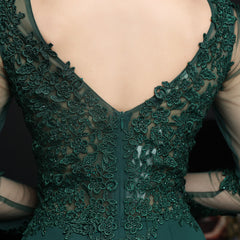 Elegant Lace Diamond Fishtail Dress