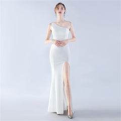One-Shoulder Maxi Dress