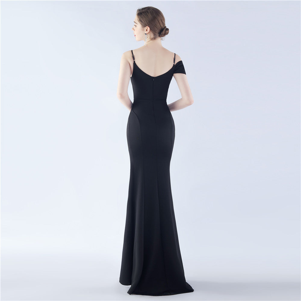 Asymmetric Cutout Maxi Dress