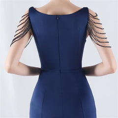 Embroidered Sheer Mesh Maxi Dress