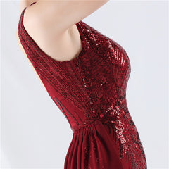 Floral Sequin Beaded Maxi Dress