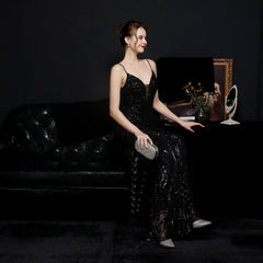 Sequined Fishtail Dress