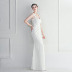 Beaded Fringe Split Maxi Dress