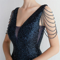 Ombre Sequin Maxi Dress