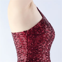 Sequin Beaded One-Shoulder Maxi Dress