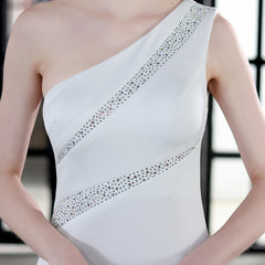 One-Shoulder Fishtail Dress