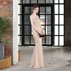 One-Shoulder Fishtail Dress