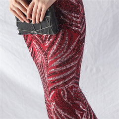 Off-Shoulder Corset Maxi Dress