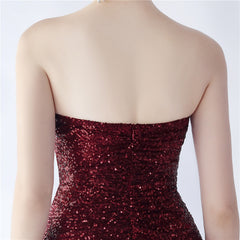 Sequined Sweetheart Maxi Dress