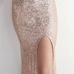 Sequined Maxi Dress