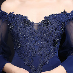 Lace Rhinestone Fishtail Maxi Dress