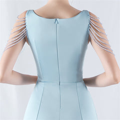 Embroidered Sheer Mesh Maxi Dress