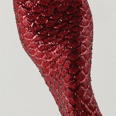 Sequined V-Neck Maxi Dress