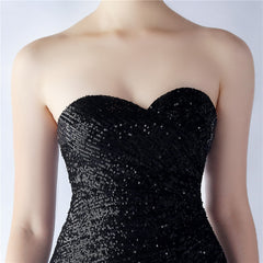 Sequined Sweetheart Maxi Dress